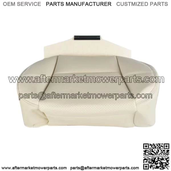 Driver Side Bottom  Leatherette Seat Cover Tan For 2007-2014 Cadillac Escalade - Image 3