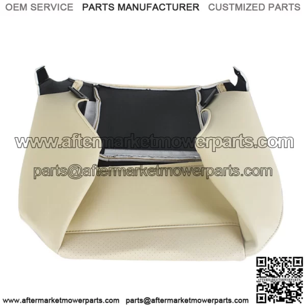 Driver Side Bottom  Leatherette Seat Cover Tan For 2007-2014 Cadillac Escalade - Image 4