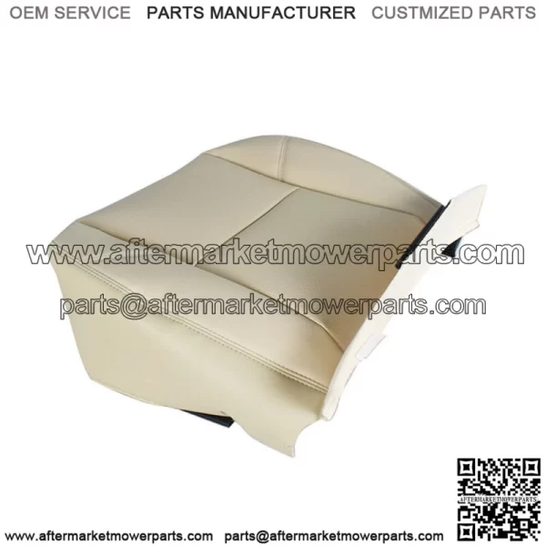 Driver Side Bottom  Leatherette Seat Cover Tan For 2007-2014 Cadillac Escalade - Image 5