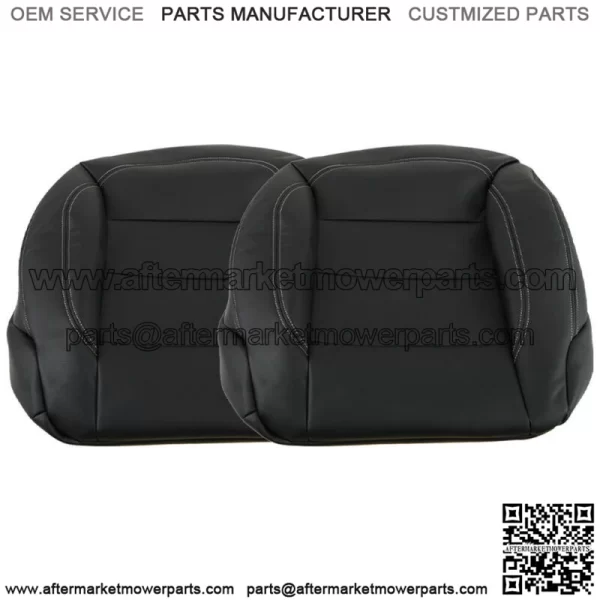 For 2012-15 Mercedes Benz ML350 ML550 Front Seat Cover Black Leather Perforated