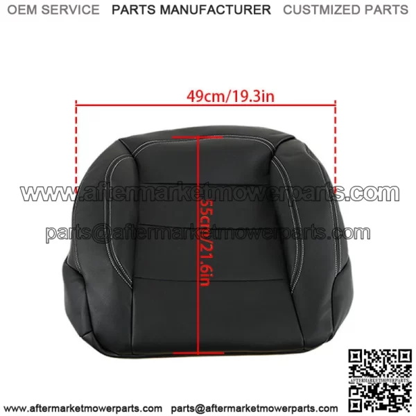 For 2012-15 Mercedes Benz ML350 ML550 Front Seat Cover Black Leather Perforated - Image 3