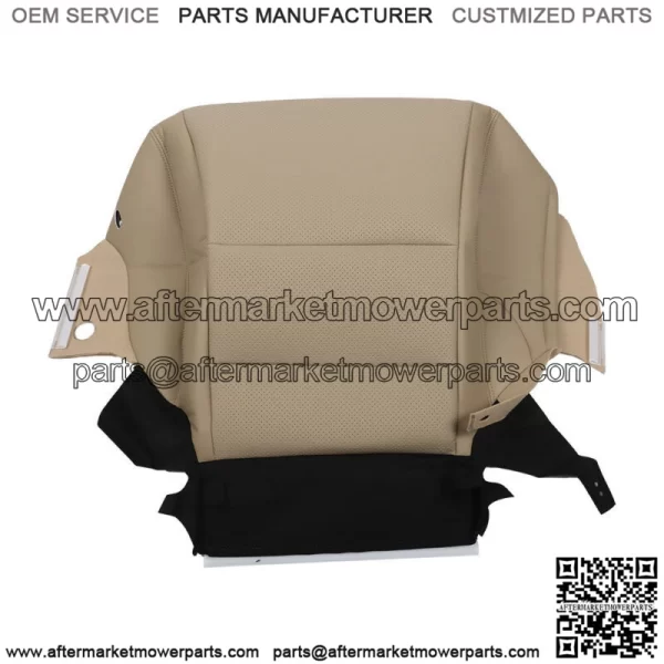 Driver Side Bottom Seat Cover Perforated Leather Tan For 2013-16 17 Honda Accord - Image 4