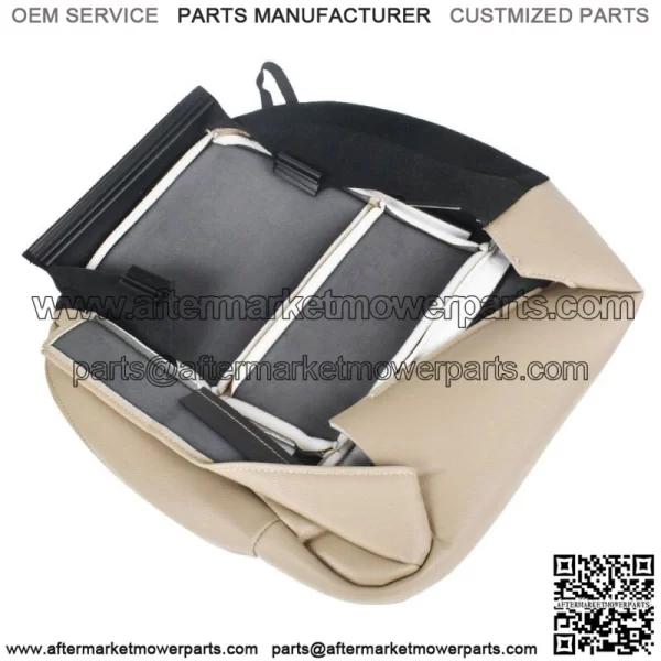 Driver Bottom Side Leatherette Seat Cover Tan For 05-08 Ford F150 Lariat FX4 STX - Image 2
