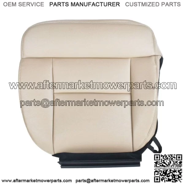 Driver Bottom Side Leatherette Seat Cover Tan For 05-08 Ford F150 Lariat FX4 STX - Image 3