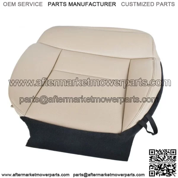 Driver Bottom Side Leatherette Seat Cover Tan For 05-08 Ford F150 Lariat FX4 STX - Image 5