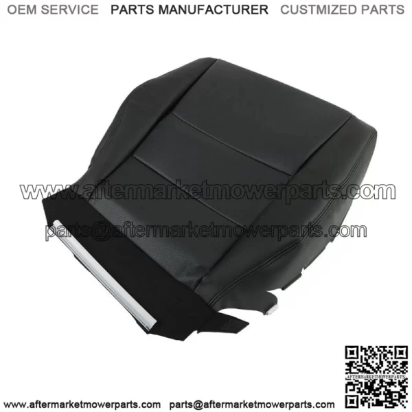 Seat Cover For 2007 2008-2012 Acura RDX Front Passenger Bottom Leather Black - Image 2