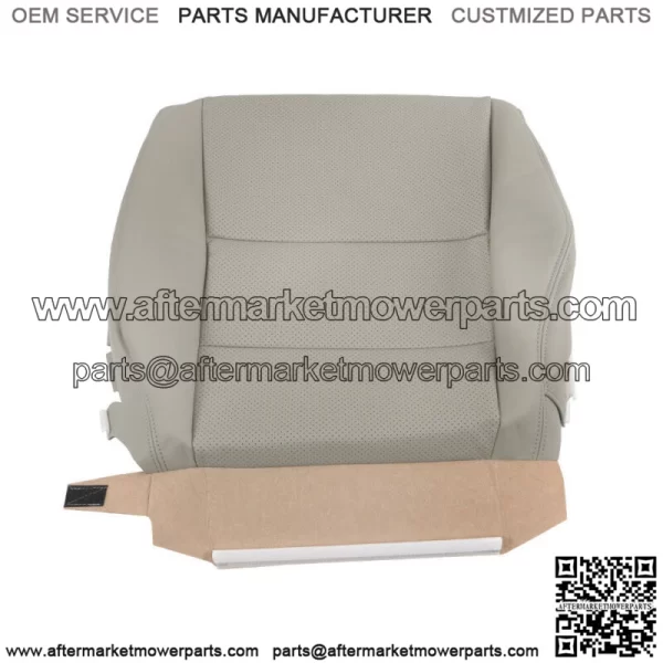Seat Cover Front Main Driver Bottom Leather Gray For Acura RDX 2007-2011 2012 - Image 5