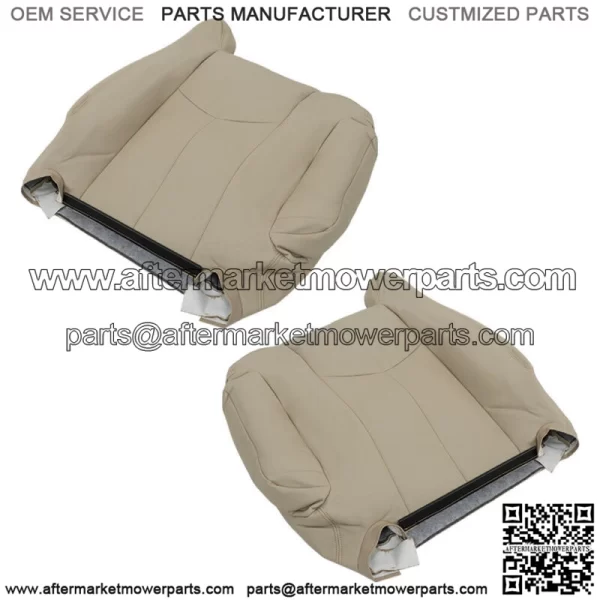 Seat Cover Light Tan For 2003-2005 2006 Chevy Tahoe GMC Yukon Driver&Passenger - Image 2