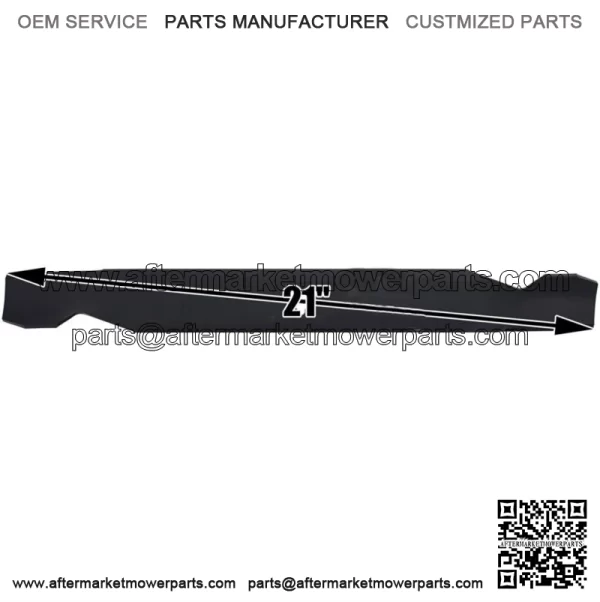 6125 Mower Blades for AYP  Craftsman  Husqvarna  Poulan  21 ?? Lengt - Image 3