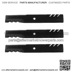 Mower Deck Mulch Blades - 54" - Fits John Deere 717, 717A, 727, 737, 757