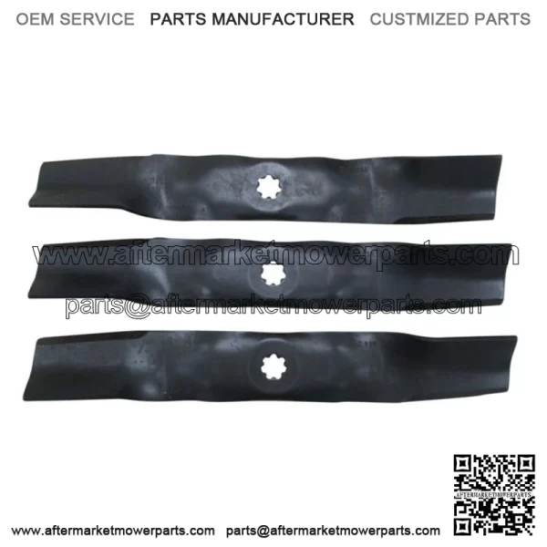 John Deere Original Equipment 3 Mower Blades - GX21785,3