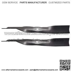 John Deere Original Equipment Mower Blade Set of 2 - GX25668,2