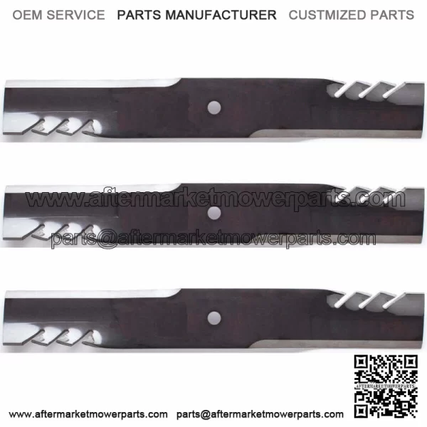 Oregon 396-702 G6 Gator Blades for 61" John Deere TCU34281, TCU35394