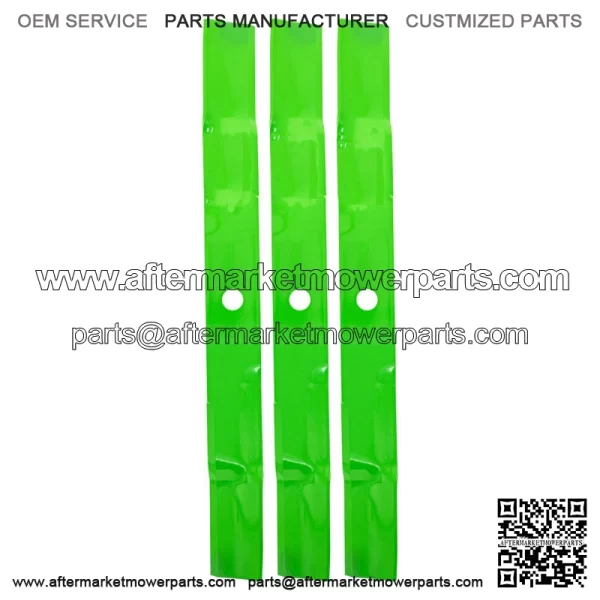 Lawn Blade for John Deere Z997R Z970R 72 Inch Deck M142514 Mulching 3 Pack