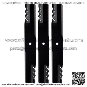 Oregon 396-706 Gator G6 Blades for John Deere 325 335 345 425 445 w/ 54" 3-PACK