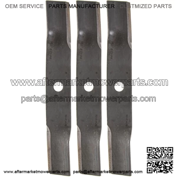 John Deere TCU21475 48" Deck 3-Pack Blade Z820A Z915B Z920 Ztrak Lawn Mowers