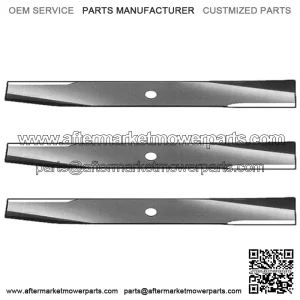 Blade 3 Pack Fits John Deere Mowers 160 261  Mowers 400 420 430