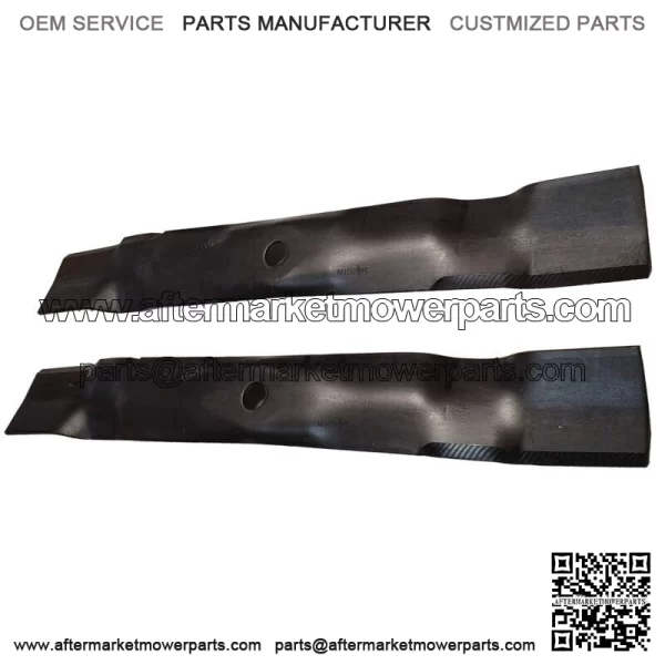 John Deere Original Equipment Mower Blade Set of 2 - M159046,2