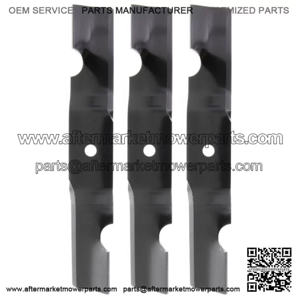 John Deere TCU34166 48" Deck 3-Pack Mower Blade 648R Quik-Trak 48" Lawn Mowers