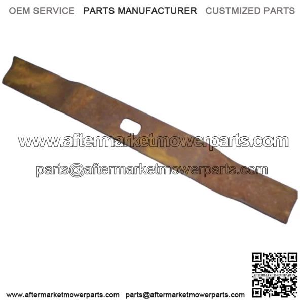 NEW YAZOO 21" CUTTER BLADE D HOLE OEM 206-620 RUSTED W8T