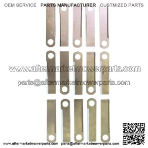 Hover Mower Blades - 15 Brand New, Sharp, Stainless Steel, Reversible blades