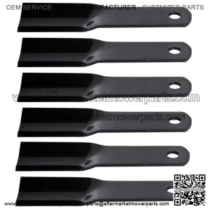 6PK Oregon Heavy Duty Blade for 44" Woods P90 P990 RM90-1, RM90-2, RM990, P990-3