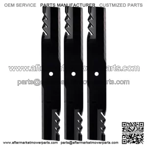 Oregon 396-712 Gator G6 Blades Woods Bush Hog Grasshopper 223 225 61" 3-PACK