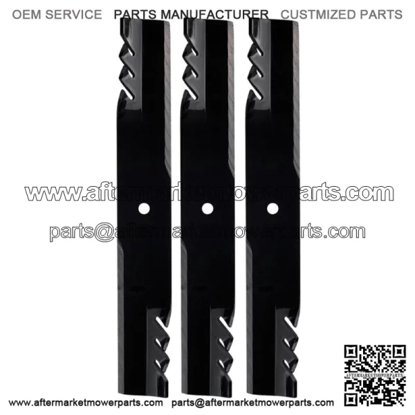 Oregon 396-712 Gator G6 Blades Woods Bush Hog Grasshopper 223 225 61" 3-PACK