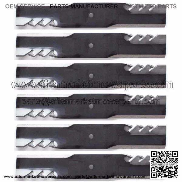 Oregon 396-729 G6 Gator Blades for 52" Woods 72897KT, 72904KT - Image 2
