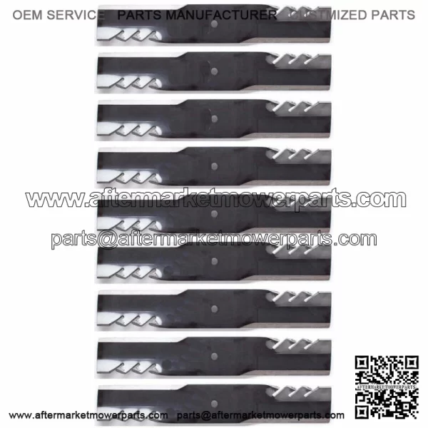 Oregon 396-729 G6 Gator Blades for 52" Woods 72897KT, 72904KT - Image 3