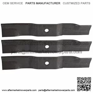 Ariens 3 OEM High Lift Mower Blades Ariens Gravely Pro-Turn 152 w/ 52" Deck 004