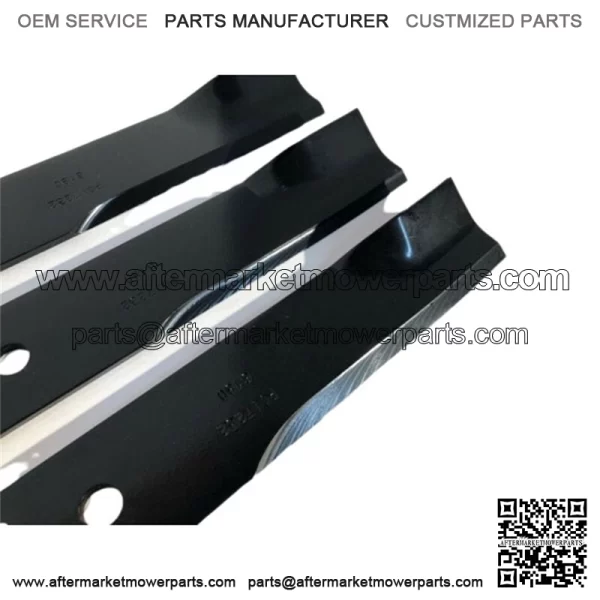 3 BLADES Fits ZTHD GRAVELY 60" WELDED DECKS BLADES - Image 2
