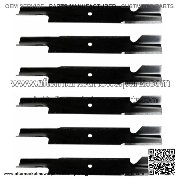 6 Mower Blades for Encore 8230063 Gravely GDU10232 61" Deck