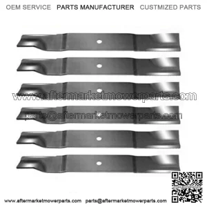 6 Blades For Gravely 09081200 260Z OR PROMASTER 260 BLADES For 60" Deck