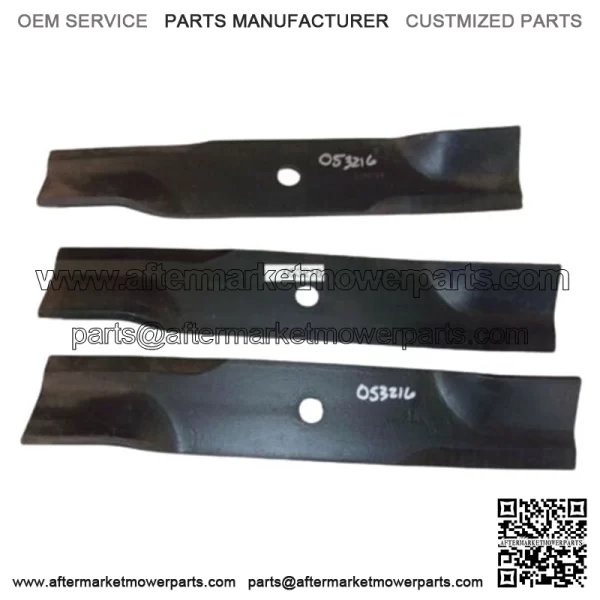 Gravely 40" mower high lift blades 3 NOS 21304100 053216
