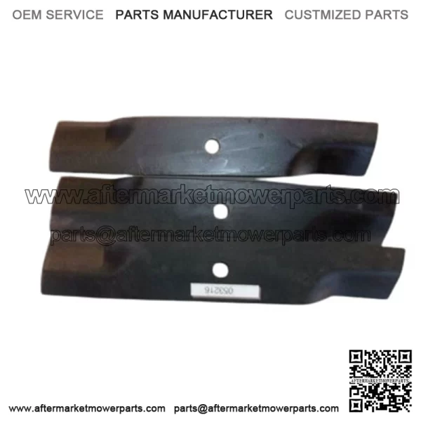 Gravely 40" mower high lift blades 3 NOS 21304100 053216 - Image 2
