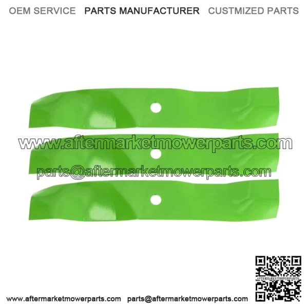 Lawn Mower Blade Set for Ariens Gravely Exmark Lazer Z Zoom 1744 44... - Image 2
