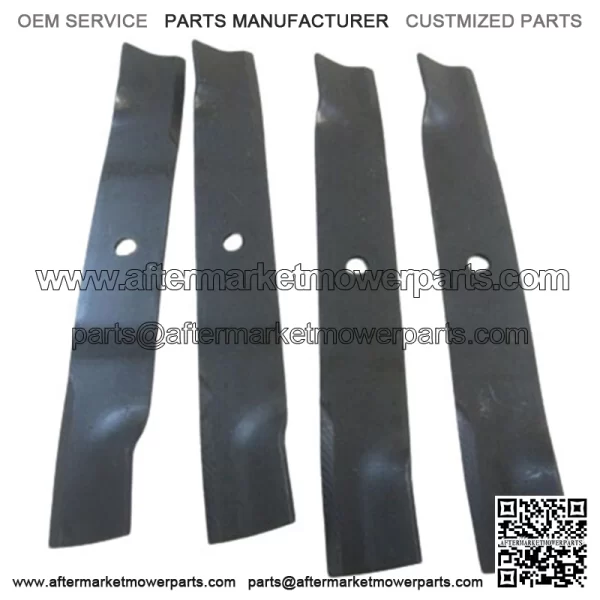4 Mower Blades 00450300 For 52" Deck, Bobcat Bunton 00273100, 355-061