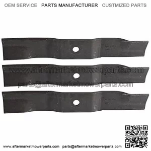 Ariens 3 OEM High Lift Mower Blades Ariens Gravely Pro-Turn 152 w/ 52" Deck 004