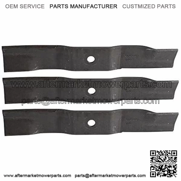 Ariens 3 OEM High Lift Mower Blades Ariens Gravely Pro-Turn 152 w/ 52" Deck 004