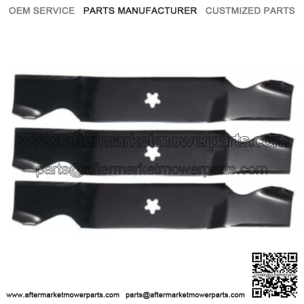 Ariens 936040 936043 936054 54" Lawn Tractor Mower Blades Set of 3