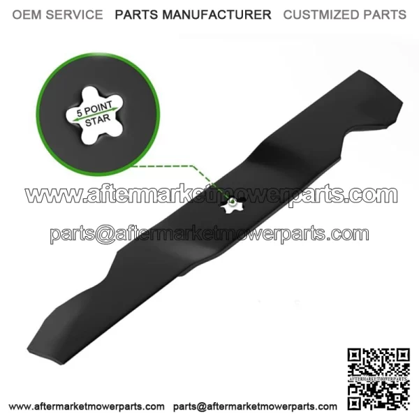 Lawn Mower Hi Lift Blades Set for Husqvarna 532187254 532187256 539112053 Ariens