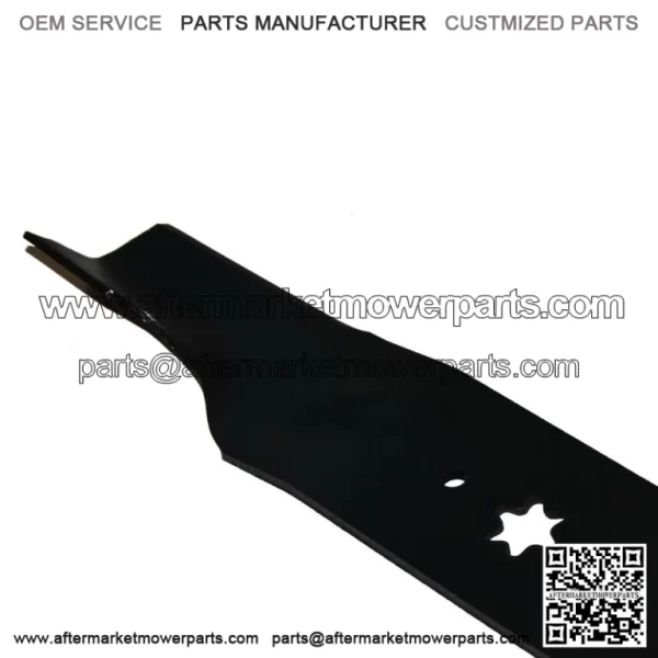 60 CM lawnmower blade fits MTD PINTO DX60, Minirider, Jolly, BOLENS, LAWNFLITE - Image 2