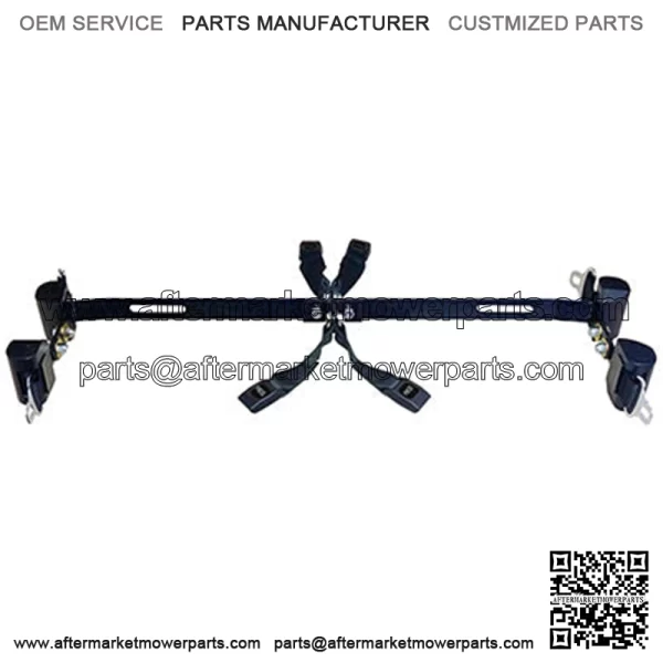 Deluxe Seat Belt Kit With Four 56" Retractable Seat Belts Bracket and Hardware