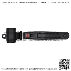 Golf Cart Retractable Seat Belt 42" Fully Extended 9" Sleeve