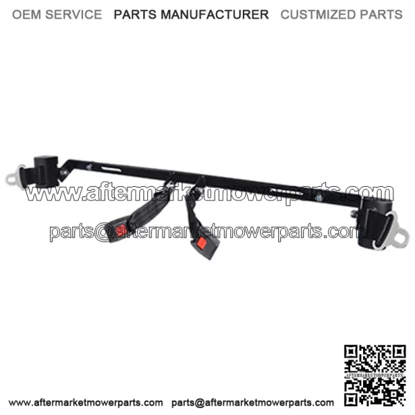 Seat Belt Kit Two 36" Fully Extended Seat Belts Bracket and Hardware