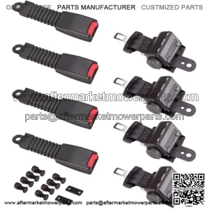 Golf Cart Seat Belts Lap Set Retractable 42" For EZGO/Yamaha/Club Car 4 Sets