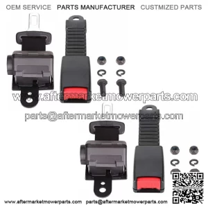 42' Golf Cart Seat Belts Lap Set Retractable For EZGO/Yamaha/Club Car New