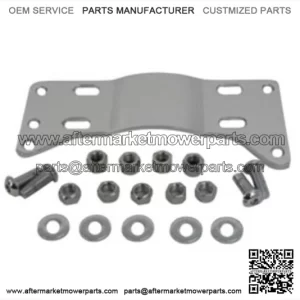 V-Twin Chrome Transmission Frame Mounting Plate Kit Harley Evo Softail 1986-99 (For: Harley-Davidson)