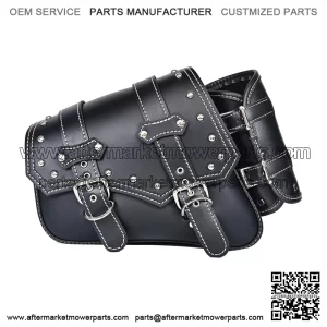 Motorcycle Leather Panniers Saddlebages